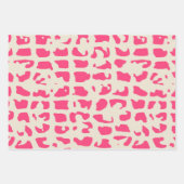 Retro kleurrijke verpakkingspapier vellen voor dec (Voorkant)