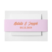 Retro Kleurrijke Vette Heldere Moderne Boho Bruilo Uitnodigingen Wikkel (Voorkant Voorbeeld)