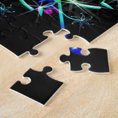 Retro kleurster legpuzzel (Zijkant)