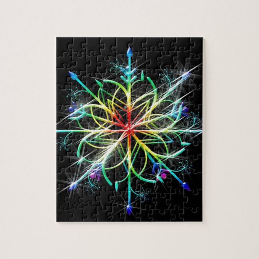 Retro kleurster legpuzzel (Verticaal)