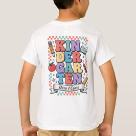 Retro kleuterschool, daar kom ik heen School T-shirt