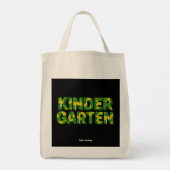 Retro kleuterschool jongens leraar camouflage grap tote bag (Achterkant)