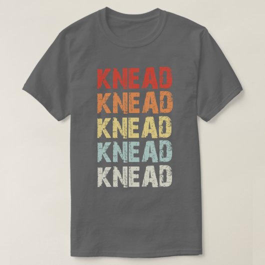 Retro Knead T-shirt (Design voorkant)