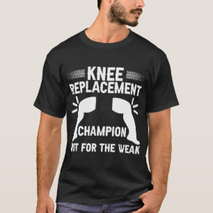 Retro Knee-vervangingskampioen T-shirt