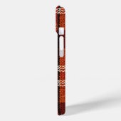 Retro Knit Patchwork - Gezellige Herfst Boho Vinta Case-Mate iPhone Case (Achterkant / Links)