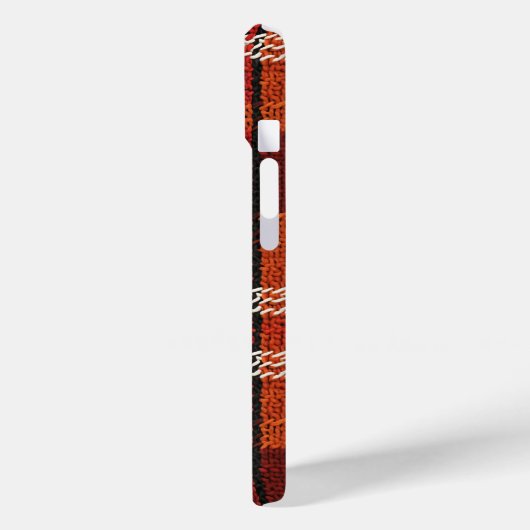 Retro Knit Patchwork - Gezellige Herfst Boho Vinta Case-Mate iPhone Case (Achterkant / Links)
