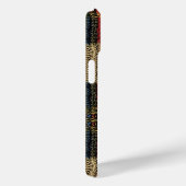 Retro Knit Patchwork - Gezellige Herfst Boho Vinta Case-Mate iPhone Case (Achterkant / Rechts)