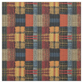 Retro Knit Patchwork - Gezellige Herfst Boho Vinta Stof (Swatch)