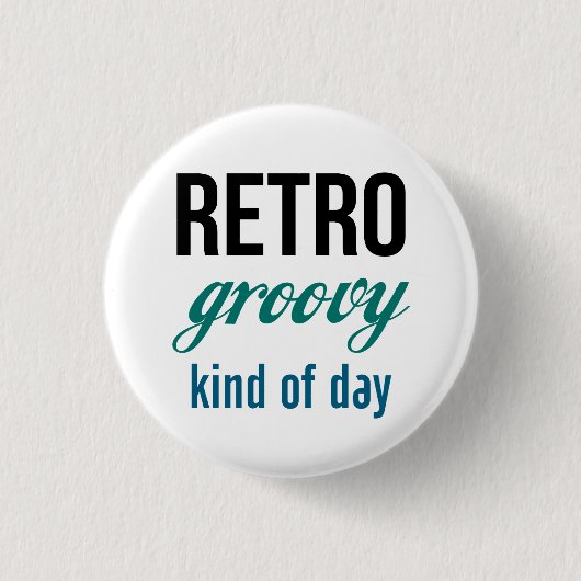 Retro Knop Ronde Button 3,2 Cm (Voorkant)