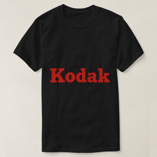Retro Kodak-Logo Alleen klassieke T-Shirt (Design voorkant)