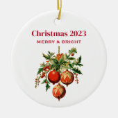 Retro Koele Kerstboom Decoraties (Voorkant)