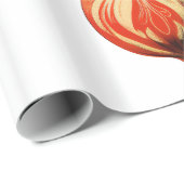 Retro Koele Kerstboom Decoraties Cadeaupapier (Rol Hoek)