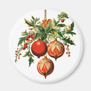 Retro Koele Kerstboom Decoraties Magneet