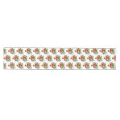 Retro Koele Kerstboom Decoraties Medium Tafelloper (Horizontaal)
