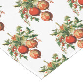 Retro Koele Kerstboom Decoraties Medium Tafelloper (Hoek)