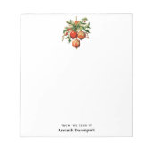 Retro Koele Kerstboom Decoraties Notitieblok (Voorkant)