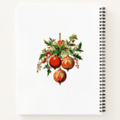 Retro Koele Kerstboom Decoraties Notitieboek (Achterkant)