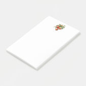 Retro Koele Kerstboom Decoraties Post-it® Notes (Schuin)