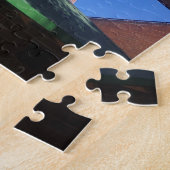retro koele toren legpuzzel (Zijkant)