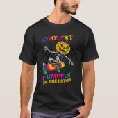 Retro koelste pompoen in de flacon B T-shirt (Voorkant)