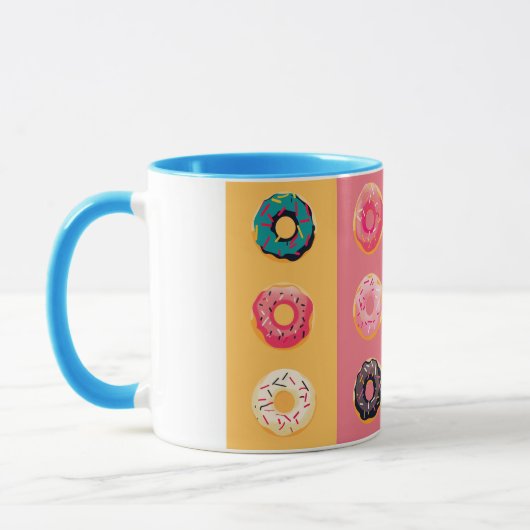 Retro koffie #9082 mok (Links)