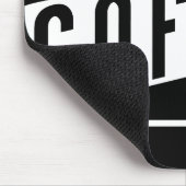 retro koffie muismat (Hoek)