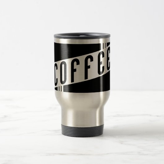 retro koffie reisbeker (Center)