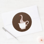 Retro koffie Stickers (Envelop)