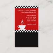 retro koffiecheckcard klantenkaartje (Achterkant)