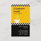 retro koffiecheckcard klantenkaartje (Achterkant)
