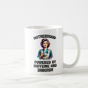 Retro koffiedame beker – Vintage huisvrouw uit de Koffiemok