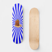 Retro koffiemill skateboard (Voorkant)