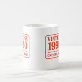 Retro koffiemok uit 1990 (Center)