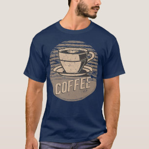 Retro  koffiepremie T-shirt