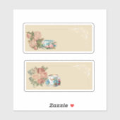 Retro koffietijd sticker (Vel)