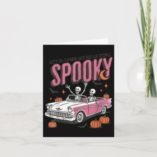 Retro Kom Binnen Verliezers We Gaan Soky, Grappige Kaart (Voorkant)