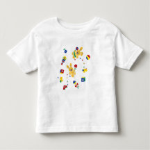 Retro Konijn Peuter T-shirt