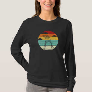 Retro Koning Keizer Zee Vogel Pinguïn  Pinguïn T-shirt
