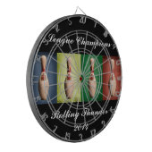 Retro Koningspinnen Dartbord (Voorkant Links)
