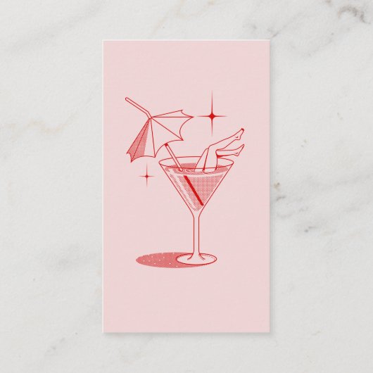 Retro Koop de Bruid een Drink Bachelorette QR Code Informatiekaartje (Achterkant)