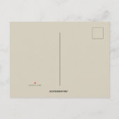 Retro Koppel Met Paraplu Save The Date Aankondigingskaart (Achterkant)