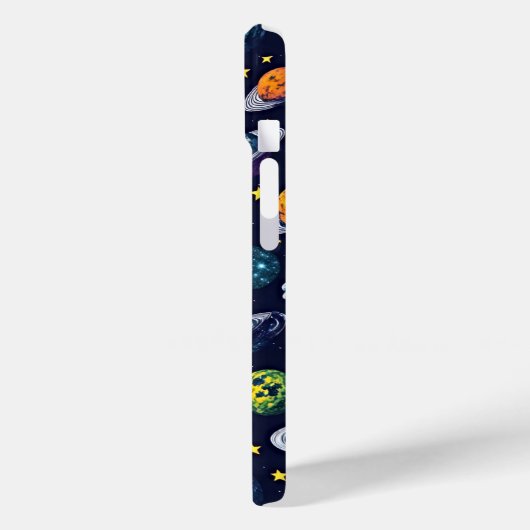 Retro Kosmische Bliss - Hemelse Harmonie Case-Mate iPhone Case (Achterkant / Links)