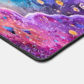 RETRO KOSMISCHE WATERVERF BUITENRUIMTE ONTWERP BUREAUMAT (Hoek)