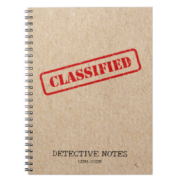 Retro Kraft True Crime Case Logboek Notitieboek