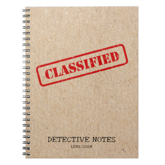 Retro Kraft True Crime Case Logboek Notitieboek