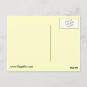 Retro krijgt Lucky Beer Card (nieuw en verbeterd) Briefkaart (Achterkant)