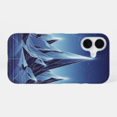 Retro Kristal Pieken iPhone 16 Hoesje (Achterkant horizontaal)