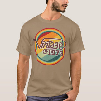 Retro kromme uit 1973 t-shirt