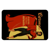 Retro kunst Carmen opera (Toreador) Magneet (Horizontaal)