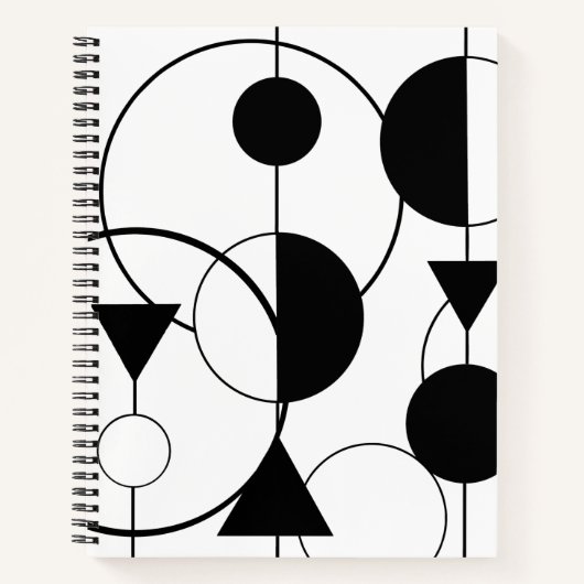 Retro Kunst Notitieboek (Voorkant)